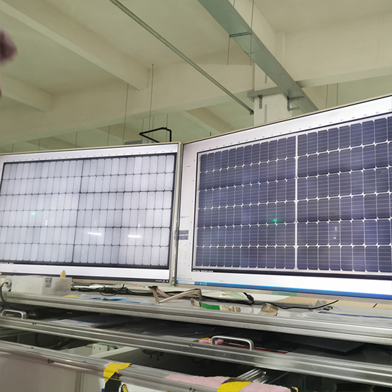 Solar panel inspection Solar panel EL test